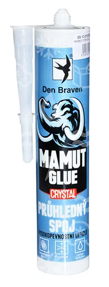 MAMUT CRYSTAL, transparentní, 290ml, Den Braven